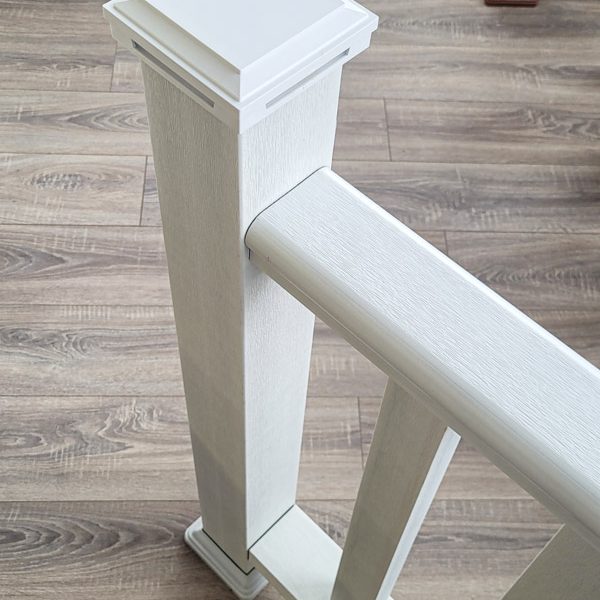 Балясина Woodvex Select White co-extrusion (белая) 60х40х2250