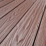 Террасная доска Terrapol Smart 3D 130х24х4000 Орех Милано Полнотелая