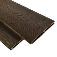 Панель для забора 3D Wood 200х20х3000 Black