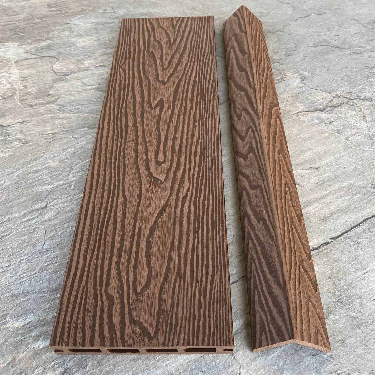 Террасная доска EasyDecking Wood-X 146х23х4010 Коричневый Террасная доска EasyDecking Wood-X 146х23х4010 Коричневый