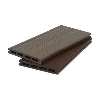 Террасная доска 3D co-extrusion NUSADUA 140х20х2900 Красное дерево / Темно-серый Полнотелая