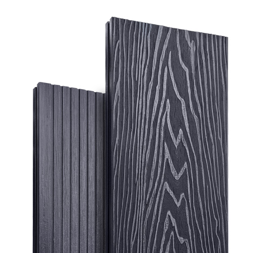 Террасная доска Latitudo Solid 150х21х4000 Графит Полнотелая