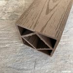 Столб опорный NEXTWOOD 120х120х3000 Темно-коричневый