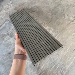 Террасная доска Latitudo Tender 150х21х3000 Графит Полнотелая