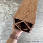 Столб опорный NEXTWOOD 120х120х3000 Светло-коричневый