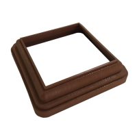 Крышка нижняя Woodvex Gray co-extrusion 140х140