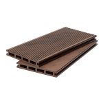 Террасная доска VELVET BRUSHING MIX COLOR 140х20х5800 Светло-коричневый