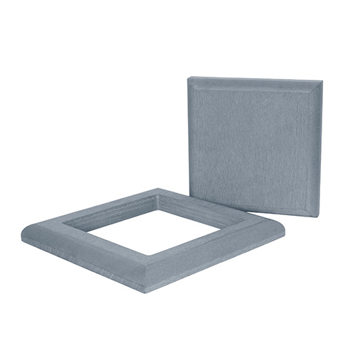 Комплект крышка/юбка SINGARAJA PG 125х125 (ДПК) Серый