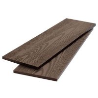 Заборная доска Wood 130х11х2000 Темно-коричневый