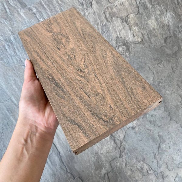 Террасная доска Bruggan Multicolor 160х19х3000 Кедр (Cedar) Полнотелая