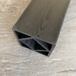 Столб опорный NEXTWOOD 120х120х3000 Черный