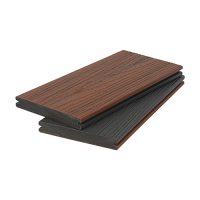 Террасная доска 3D co-extrusion NUSADUA 140х20х2900 Шоколад / Светло-серый