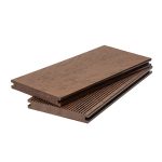 Террасная доска VELVET BRUSHING MIX COLOR 140х20х5800 Светло-коричневый Полнотелая