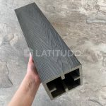 Столб опорный 3D NEXTWOOD 120х120х3000 Multicolor Gray