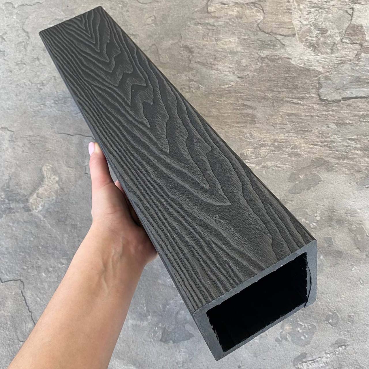 Столб EasyDecking Wood-X 100х100х3010 Черное дерево Столб EasyDecking Wood-X 100х100х3010 Черное дерево