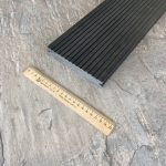Террасная доска Latitudo Solid 150х21х3000 Графит Полнотелая