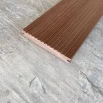 Террасная доска Latitudo Solid 150х21х3000 Каштан Полнотелая