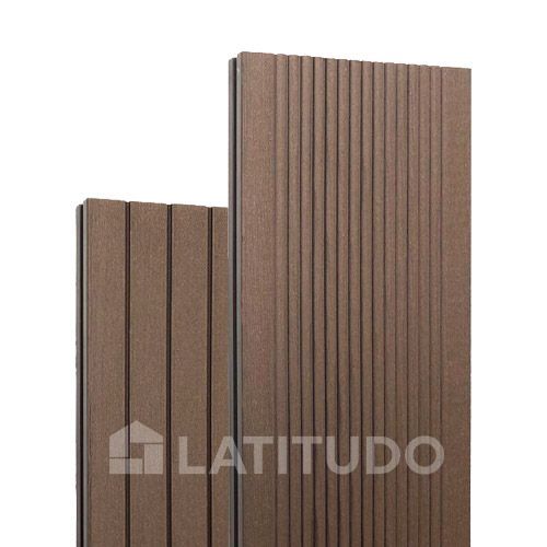 Террасная доска Terrapol Классик 147х24х3000 Тик Киото Полнотелая