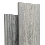 Террасная доска Bruggan Multicolor 140х19х3000 Серый (Grey) Полнотелая