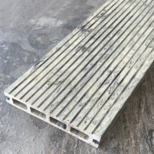 Террасная доска Woodvex Select Colorite 146х22х4000 Бело-серый Террасная доска Woodvex Select Colorite 146х22х4000 Бело-серый