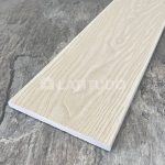 Заборная доска 3D Wood 130х11х3000 White