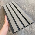 Фасадная реечная панель EasyDecking Wood-X 219х26х3010 Серый Шлифованная