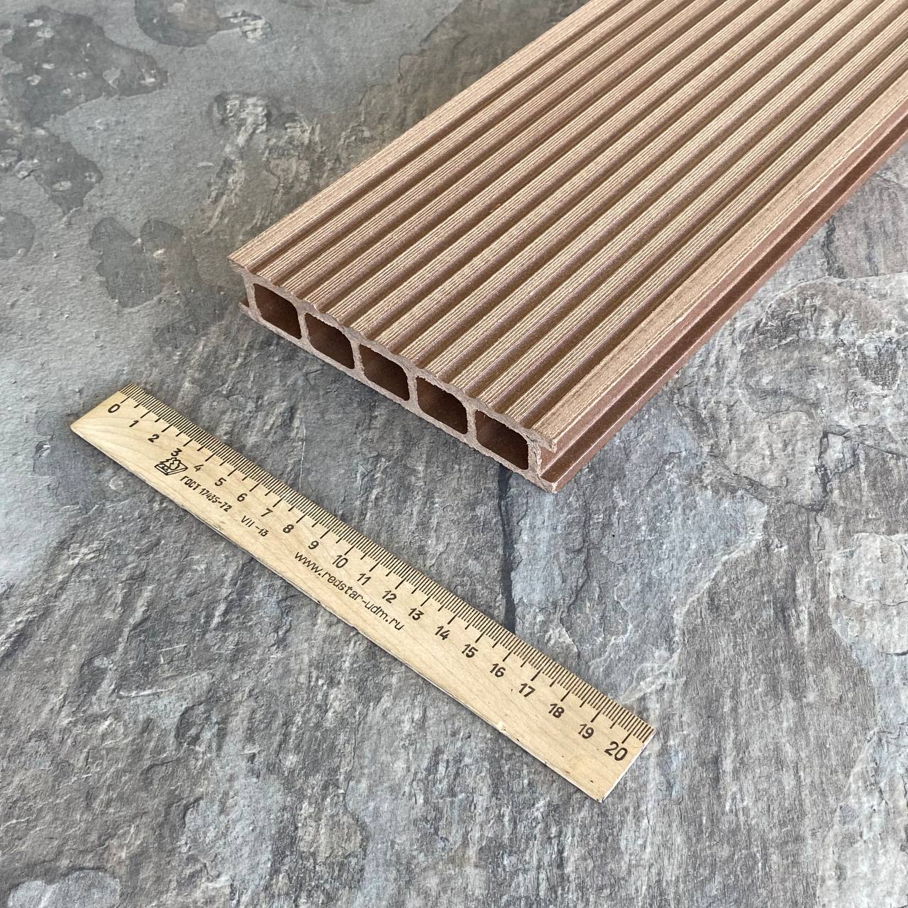 Террасная доска Latitudo Euro 139х27х6000 Шоколад Террасная доска Latitudo Euro 139х27х6000 Шоколад