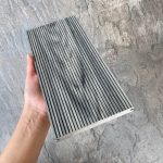 Террасная доска Bruggan Multicolor 140х19х3000 Серый (Grey) Полнотелая