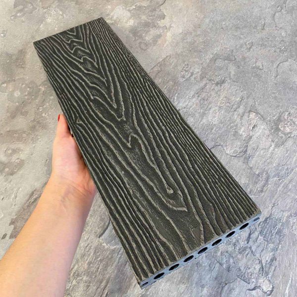 Террасная доска Latitudo PRO 2 усиленная 145х22х4000 Графит