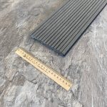 Террасная доска Latitudo Tender 150х21х3000 Графит Полнотелая