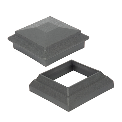 Комплект крышка/юбка co-extrusion NUSADUA PG 100х100 Grey dark