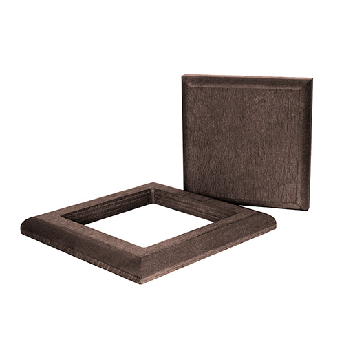 Комплект крышка/юбка SINGARAJA PG 125х125 (ДПК) Темно-коричневый