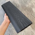 Заборная панель шип-паз EasyDecking Wood-X 146х20х2210 Черное дерево 3D