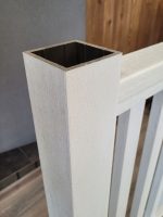 Столб большой Terrapol Практик 100х100х3050 Жемчуг