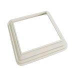 Крышка нижняя Woodvex White co-extrusion (белая) 140х140