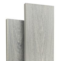 Террасная доска 3D co-extrusion NUSADUA 140х20х2900 Шоколад / Светло-серый Полнотелая