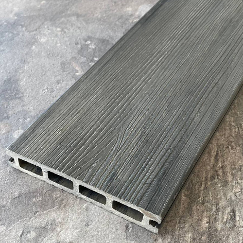 Террасная доска Woodvex Select Colorite 146х22х3000 Серый дым Террасная доска Woodvex Select Colorite 146х22х3000 Серый дым