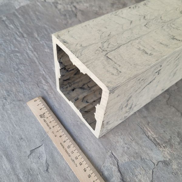 Столб Woodvex 120х120х3000 Серый дым