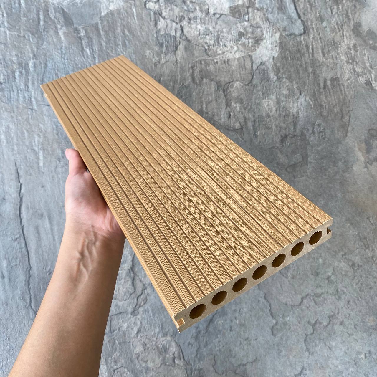 Террасная доска Latitudo PRO усиленная 150х24х3000 Натур Террасная доска Latitudo PRO усиленная 150х24х3000 Натур