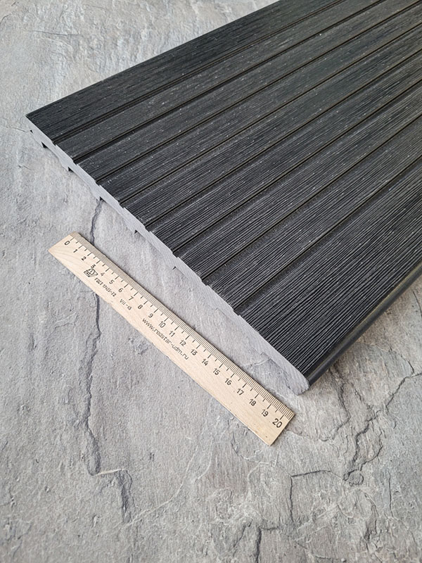 Ступень ДПК Latitudo Step-320 320х24х3000 Графит Полнотелая Ступень ДПК Latitudo Step-320 320х24х3000 Графит Полнотелая