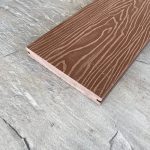 Террасная доска Latitudo Solid 150х21х4000 Каштан Полнотелая