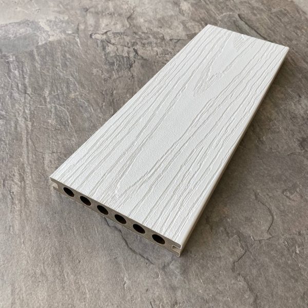 Террасная доска Woodvex Select Co-Extrusion Dual 142х22х4000 White / Ivory