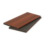 Универсальная заборная доска 3D co-extrusion NUSADUA 140х11х2900 Красное дерево / Темно-серый