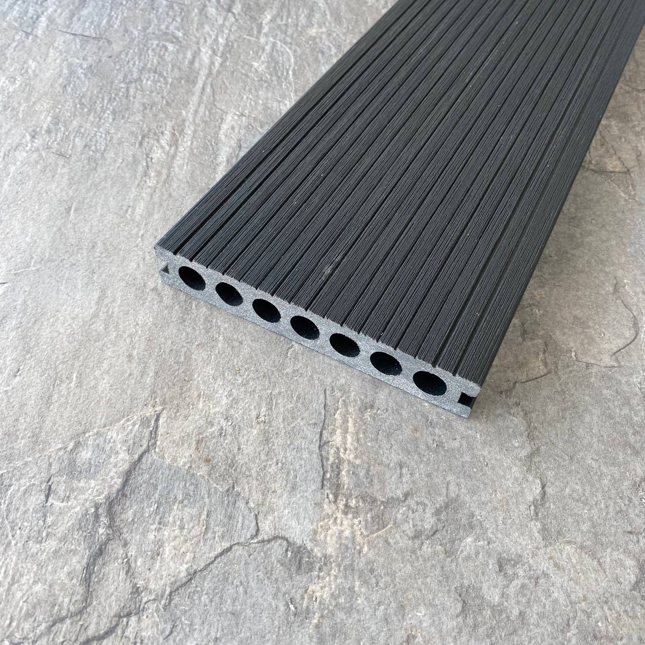 Террасная доска Latitudo PRO усиленная 150х24х4000 Антрацит Террасная доска Latitudo PRO усиленная 150х24х4000 Антрацит