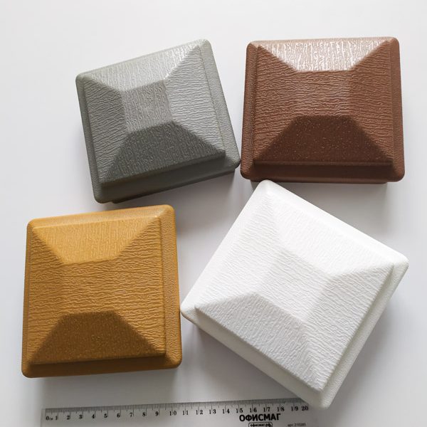 Крышка верхняя Woodvex Teak co-extrusion 125х125