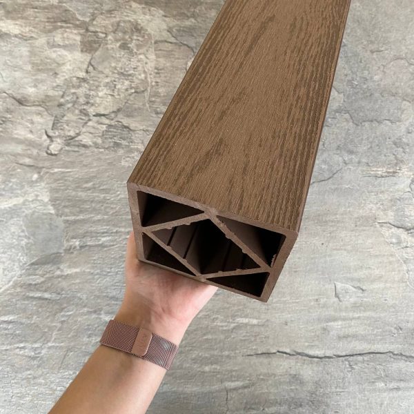 Столб опорный NEXTWOOD 120х120х3000 Коричневый