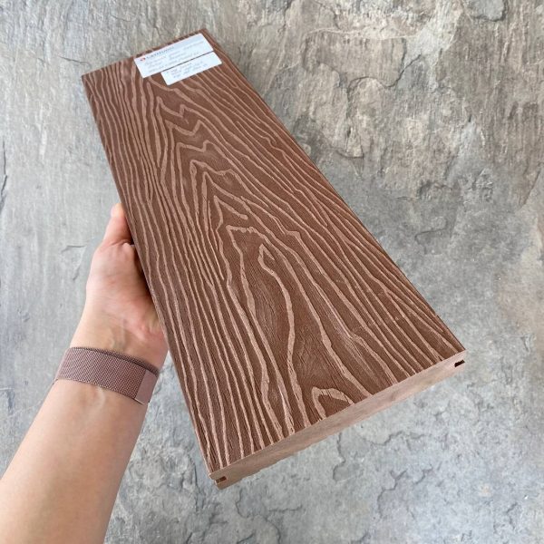 Террасная доска Latitudo Solid 150х21х4000 Каштан Полнотелая