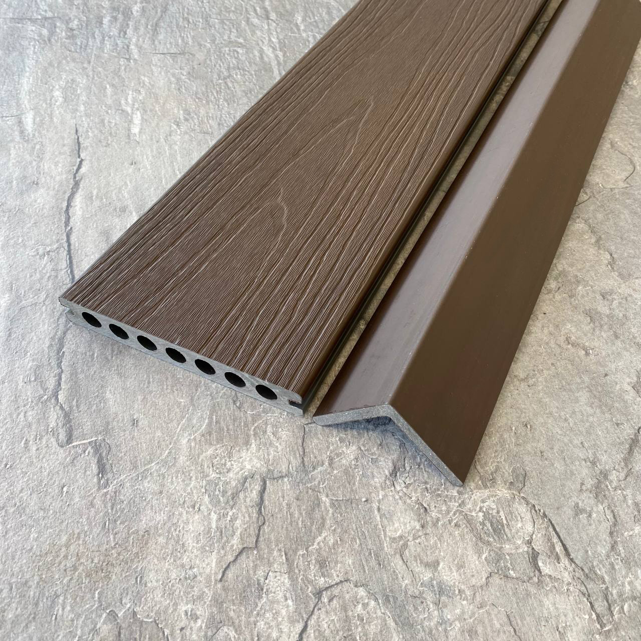 Доска для террас и фасадов EasyDecking Co-extrusion 145х21х3010 Chestnut / Old Barn Доска для террас и фасадов EasyDecking Co-extrusion 145х21х3010 Chestnut / Old Barn