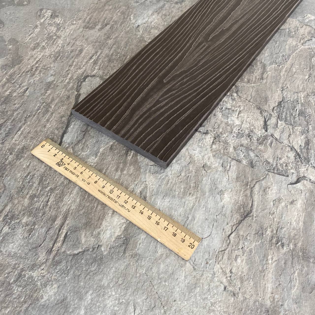 Заборная доска Latitudo Estetic 140х12х4000 Венге Заборная доска Latitudo Estetic 140х12х4000 Венге