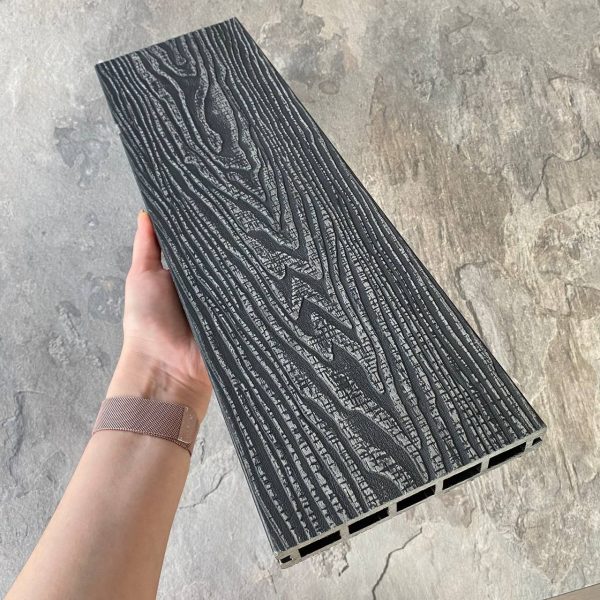 Террасная доска Latitudo 3D-Wood 150х24х3000 Графит